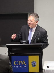 段洁龙总领事在澳大利亚会计师公会发表主旨演讲 深化财务咨询合作，共促中澳经贸发展